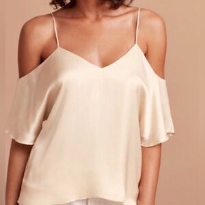 Wilfred Draveil Cream Off Shoulder Blouse